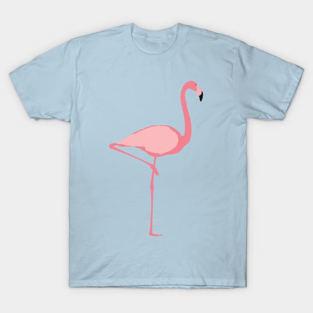 Flamingo T-Shirt by evisionarts